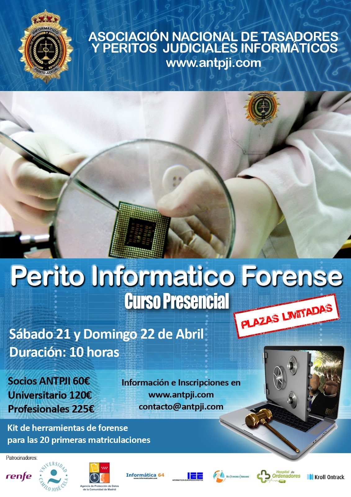 Curso de Perito Informático Forense – ANTPJI | Perito Informático y ...