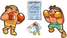 Pelea_Contrato
